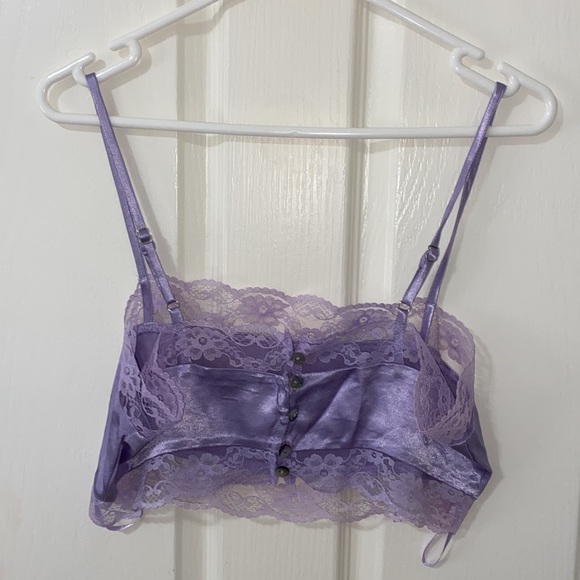 VRG GRL lilac silk crop - Picture 2 of 5